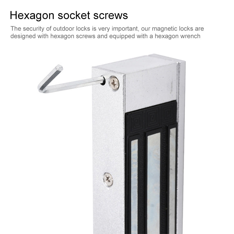 YH-180D Double Door Magnetic Lock (180kg) YH-180D Double Door Magnetic Lock (180kg)